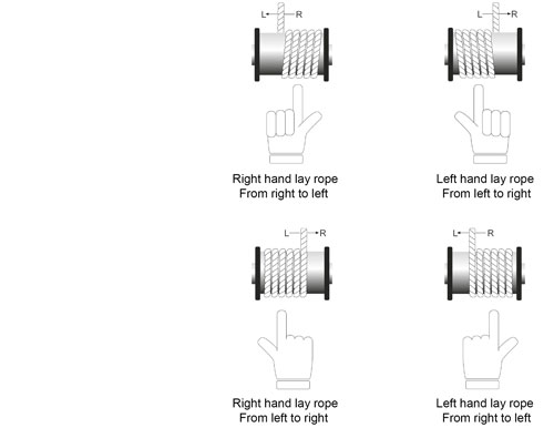 Direction of coiling