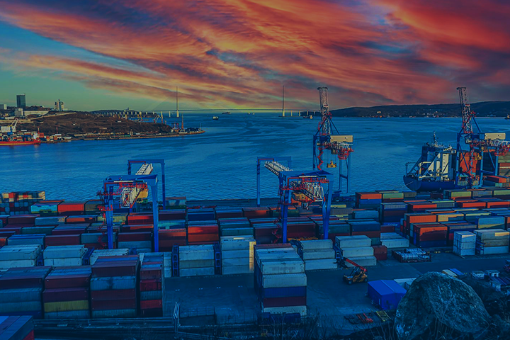 Dockside Cranes Image